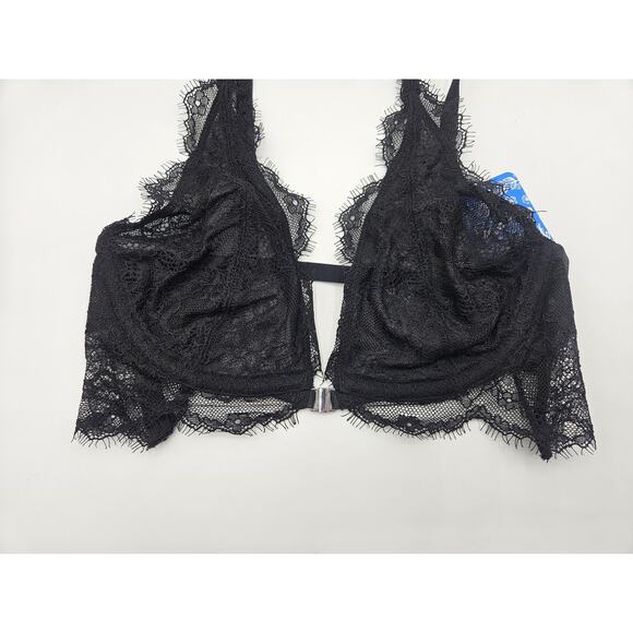 Intimately Freepeople You're So Great Underwire Bra Black 32C NWT - Picture 2 of 7